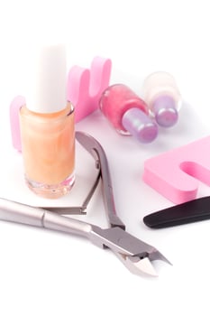 pedicure beauty set photo