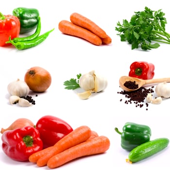 collection of vegetables photo