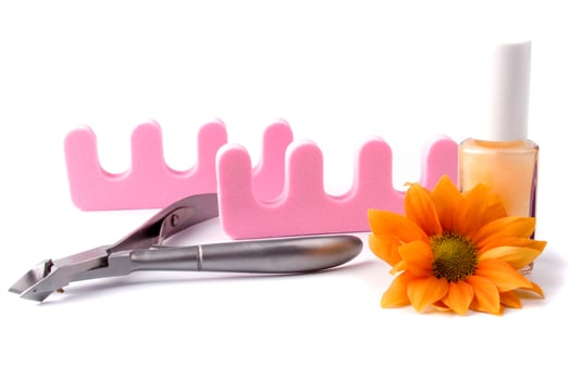 pedicure beauty set photo