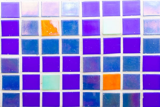 blue tiles texture photo