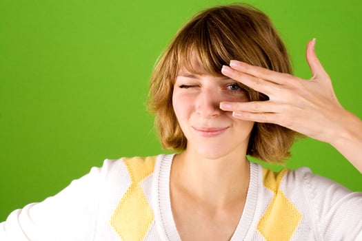 pretty young woman photo