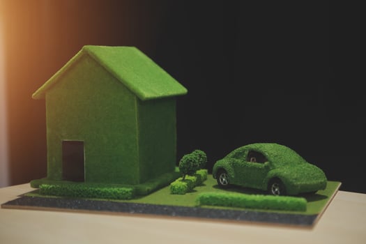 Green energy business company meeting with business people planning and discuss marketing of sustainable and renewable clean energy product with solar cell and wind turbine generator. Trailblazing photo