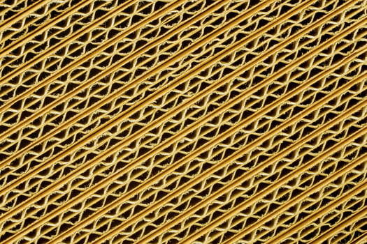 Yellow cardboards a background or texture photo