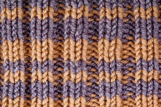 striped knitted texture photo
