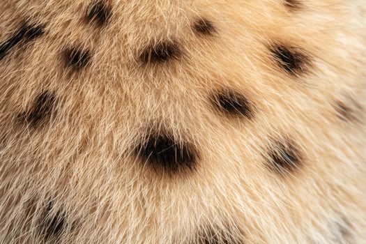 close up of a furry animal face photo
