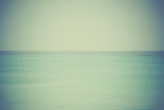 Ocean water with pastel color filter photo