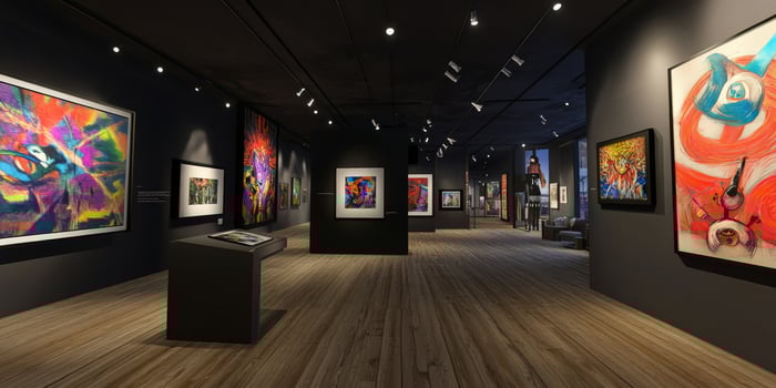 Explore our contemporary art collection featuring vibrant artworks, artist profiles, and a seamless booking system for a unique cultural experience photo