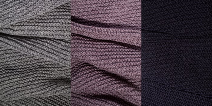 Knitted textures background photo