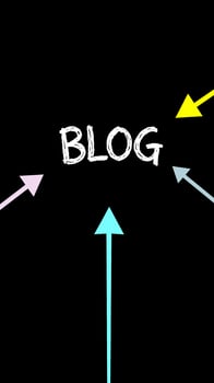 simple graphic illustration a blog photo