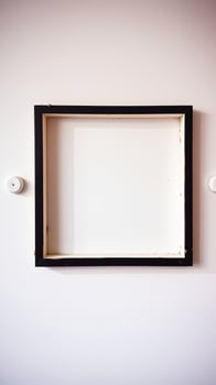 simple black frame ready display photo