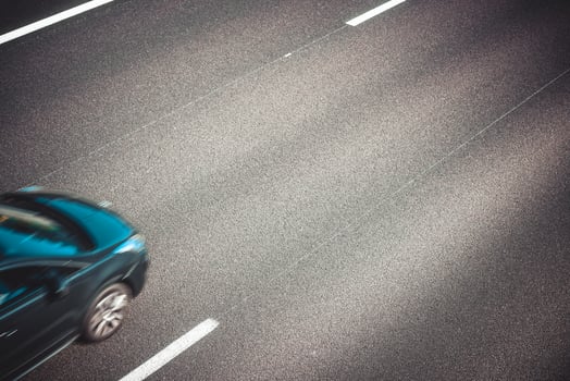 Highway close up photo