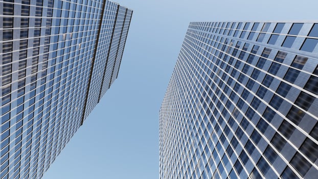 skyscrapers in the city photo