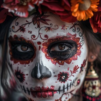 Best make up la catrina day of the dead photo