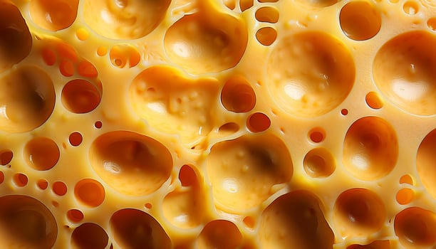 Close up cheese texture photo