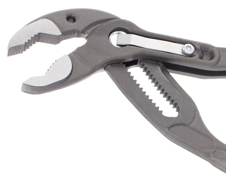 Adjustable Pliers with Serrated Jaws for Strong Grip photo