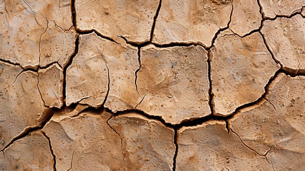 Cracked dry earth texture background photo