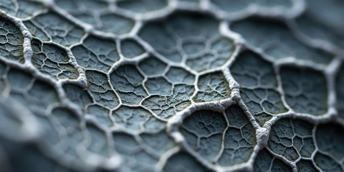 Close up of intricate natural pattern photo