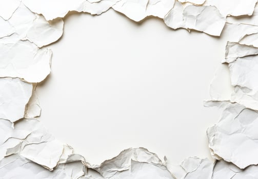 Torn paper background with copy space photo