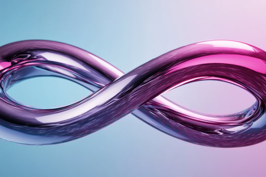 Vibrant Infinity Symbol Concept photo