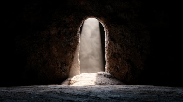 The light of the resurrection of jesus christ photo