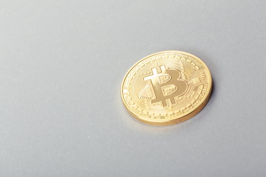 Photo Golden Bitcoin