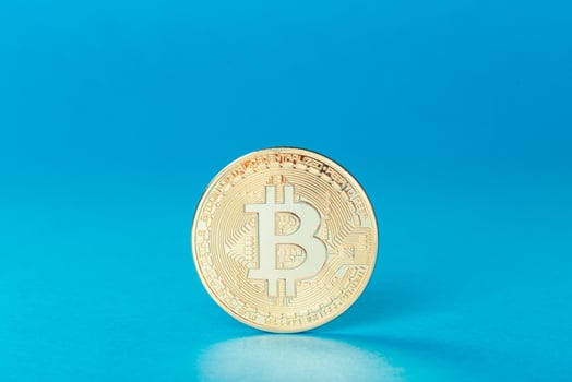 Photo Golden Bitcoin