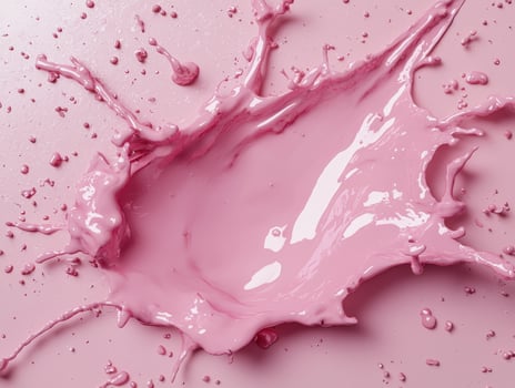 abstract pink liquid splash background photo