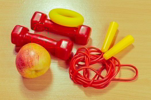 sports equipment is ready to use photo