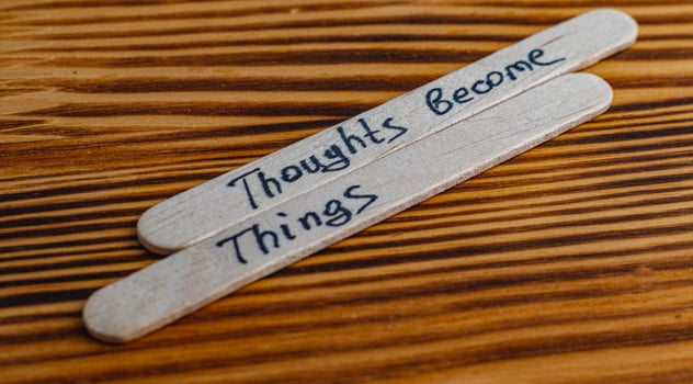think positive, positive thoughts to boost self esteem photo