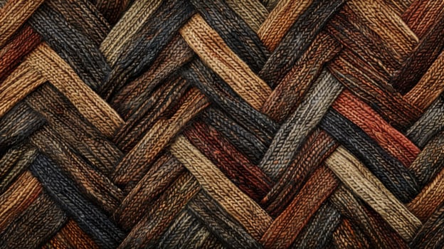 Close-up of woolen knit texture background photo