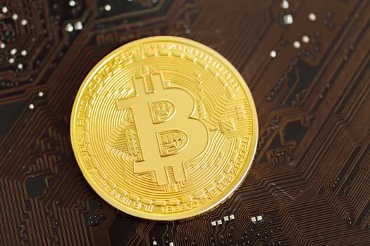 Photo Golden Bitcoin