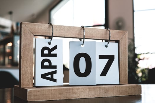 World Health Day, Calendar page 7 April. Important day for day to promote health care. photo