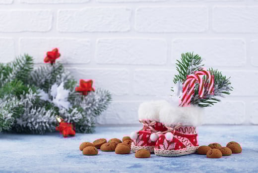 Sinterklaas or Saint Nicholas celebration concept photo