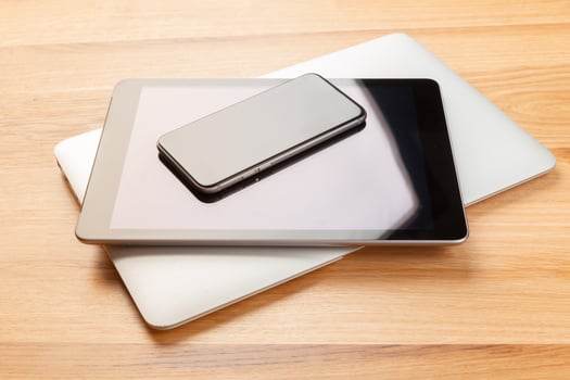 modern computer gadgets photo