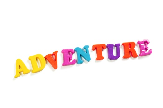 colorful toy alphabet letters photo