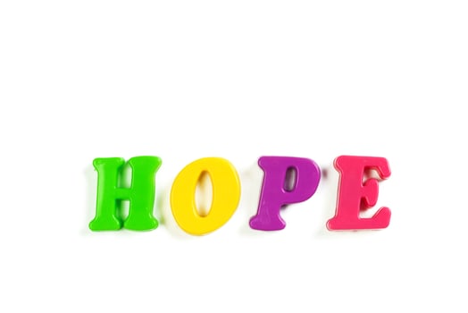colorful toy alphabet letters photo