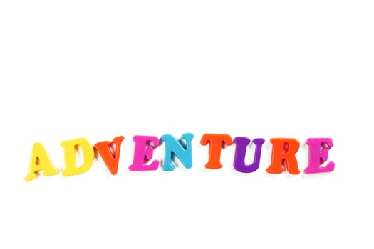 colorful toy alphabet letters photo