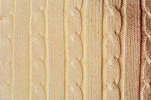 close up of knit wear photo