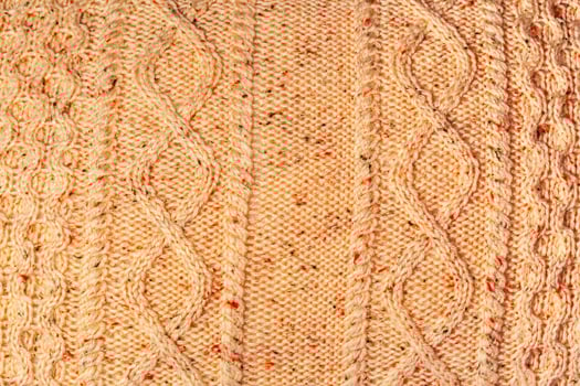 close up of knit wear photo