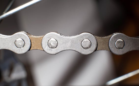 Chain link, macro, industry, bicycle chain photo