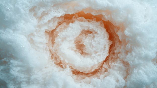 Closeup of a natural crystal formation photo