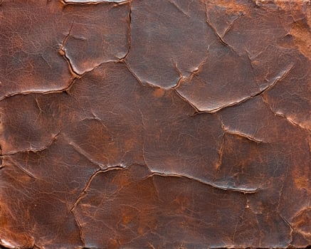 Cracked leather texture background photo