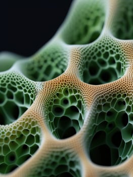Intricate organic patterns in nature photo
