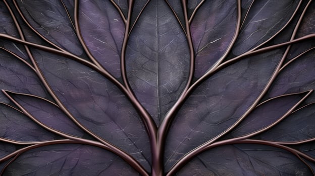 abstract dark purple leaf texture background photo