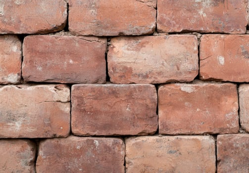 Weathered brick wall texture background photo