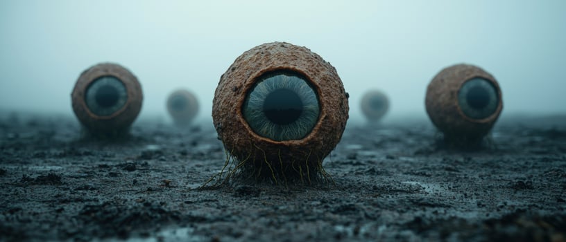 Mysterious eyes of the deep photo