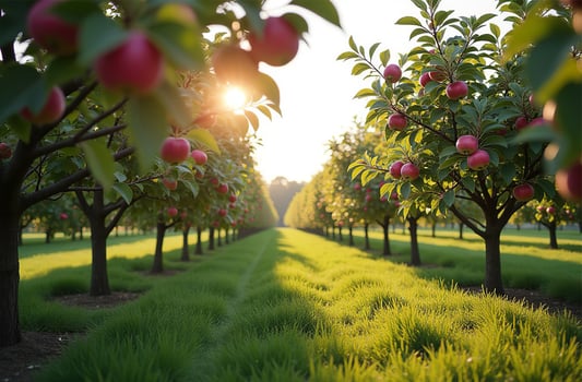 Big delicious apple fruit garden, farm, seedlings, plants, sweet fruits photo