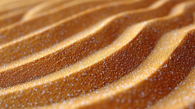 Close-up of Golden Sand with White Specks photo
