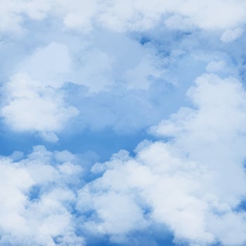 Cloud sky drawing watercolor photo