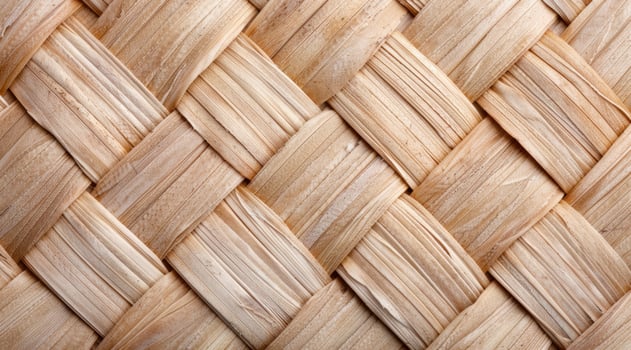 Woven bamboo texture background photo